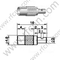 Mcx Γυναικεία συγκολλήσεις παραθύρων για RG178 RF Connector