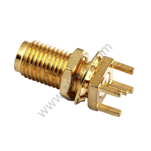 SMA θηλυκό Bulkhead για το Connector PCB RF